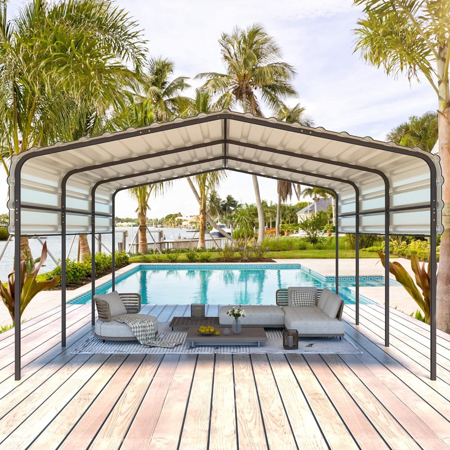 Outdoor Furniture For Sale - 2026 Hot Sale 11x19ft Galvanized Metal