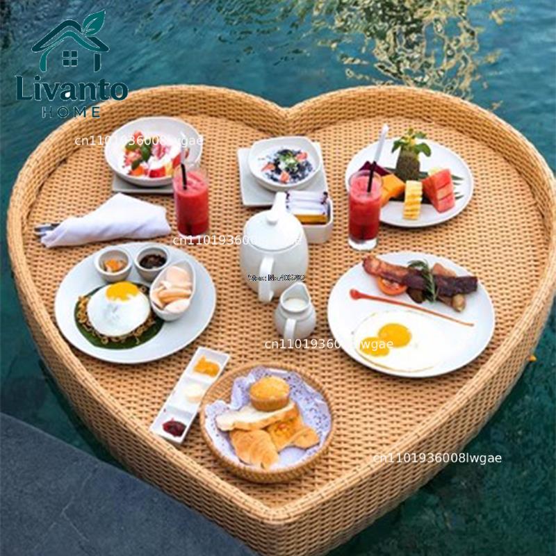 Outdoor Furniture In Bali - Bali Rattan Tray Swimming Pool Floating