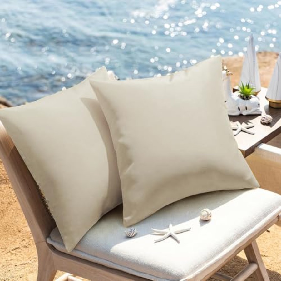 Outdoor Furniture Decor - Outdoor Waterproof Pillow Covers 18x18 Set