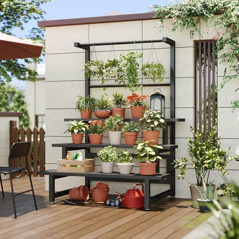 Tiered Display Plant Rack Shel - مراجعة Outdoor Furniture Luxury وسعره