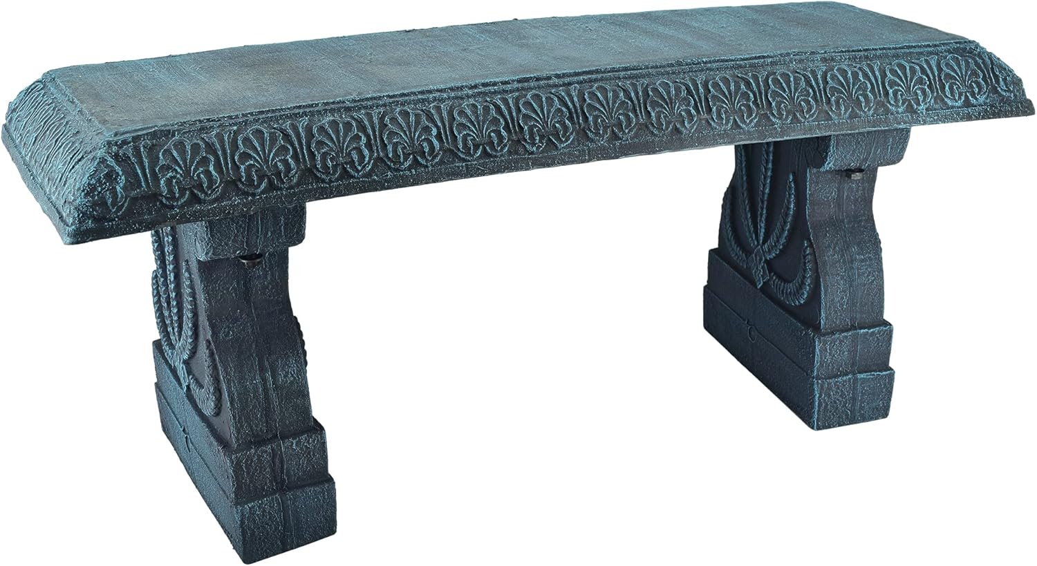 Outdoor Fiberclay Garden Bench - مراجعة Outdoor Furniture Decor وسعره