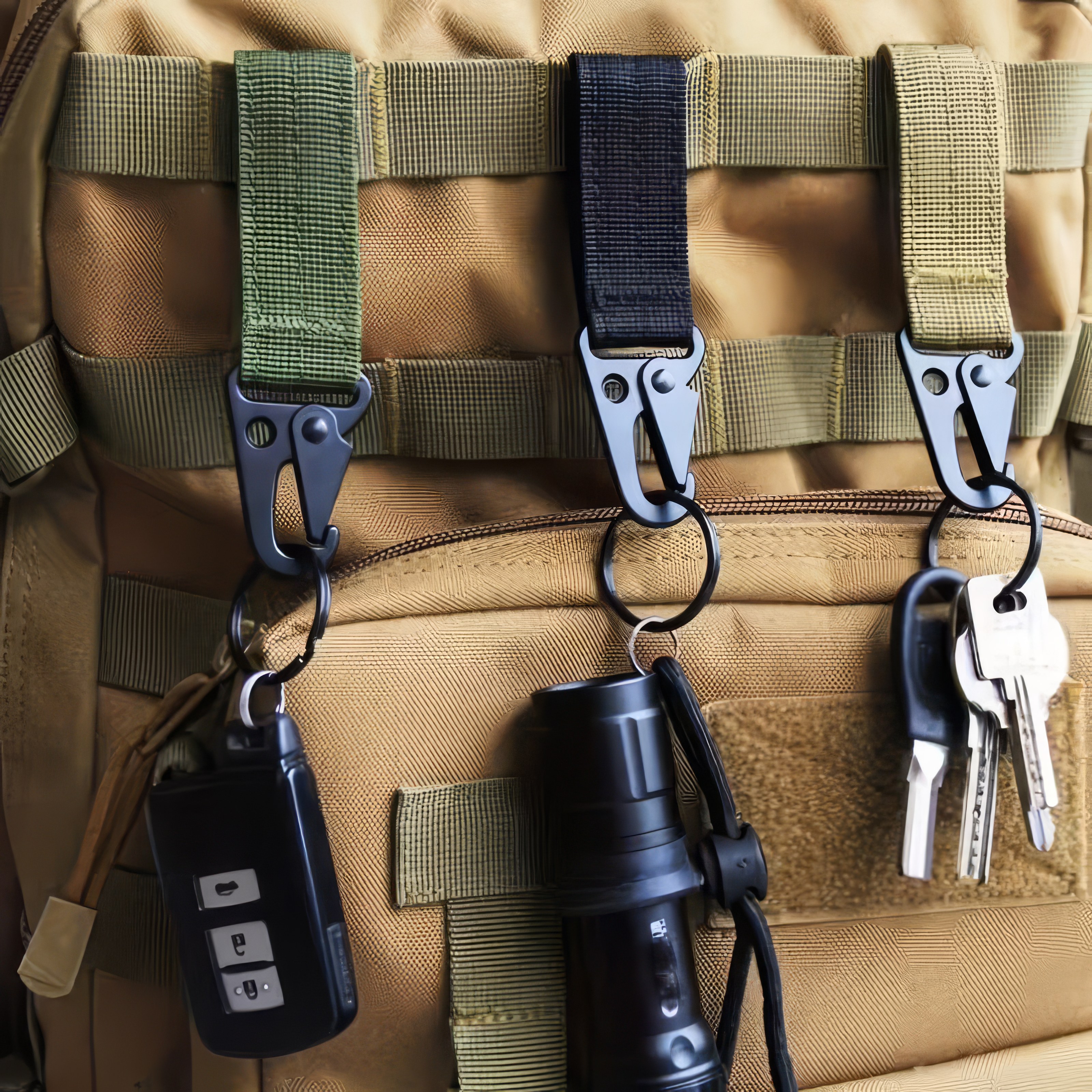 1/2 Piece Nylon Tactical Clip  - مراجعة Outdoor Furniture Green وسعره