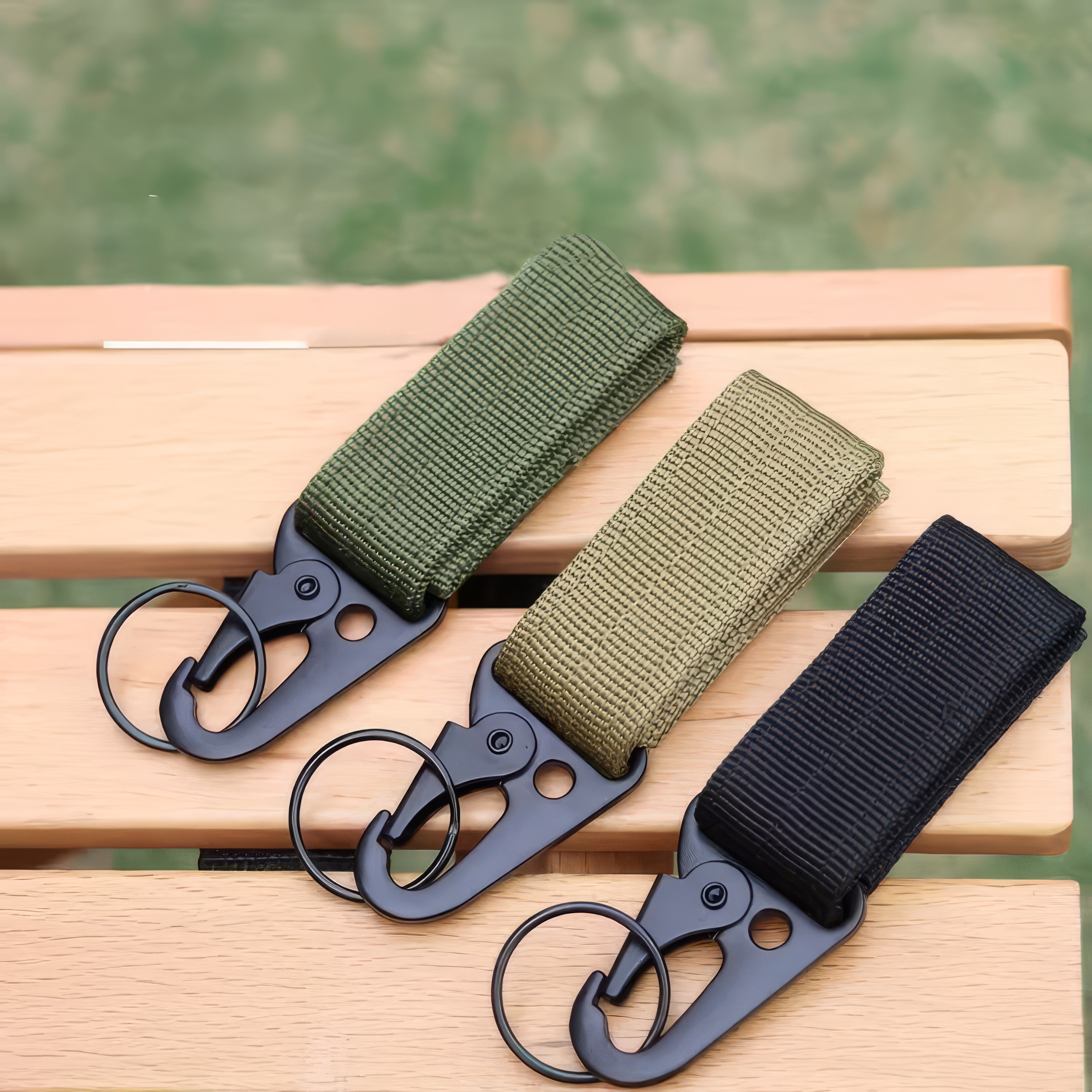 1/2 Piece Nylon Tactical Clip  - مراجعة Outdoor Furniture Green وسعره