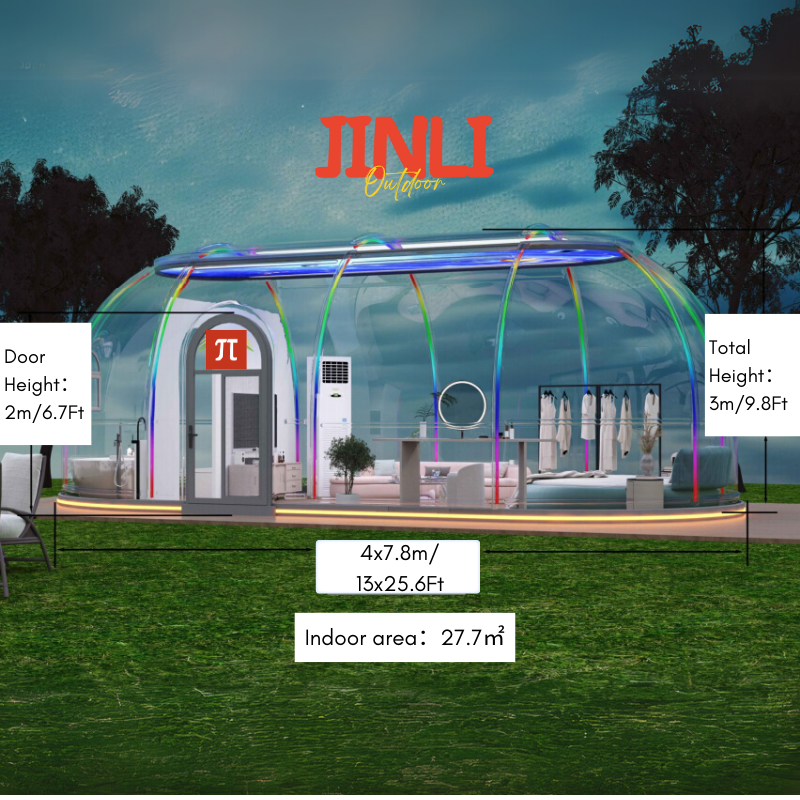 7.8-Meter Transparent Starry P - مراجعة Outdoor Furniture Luxury وسعره