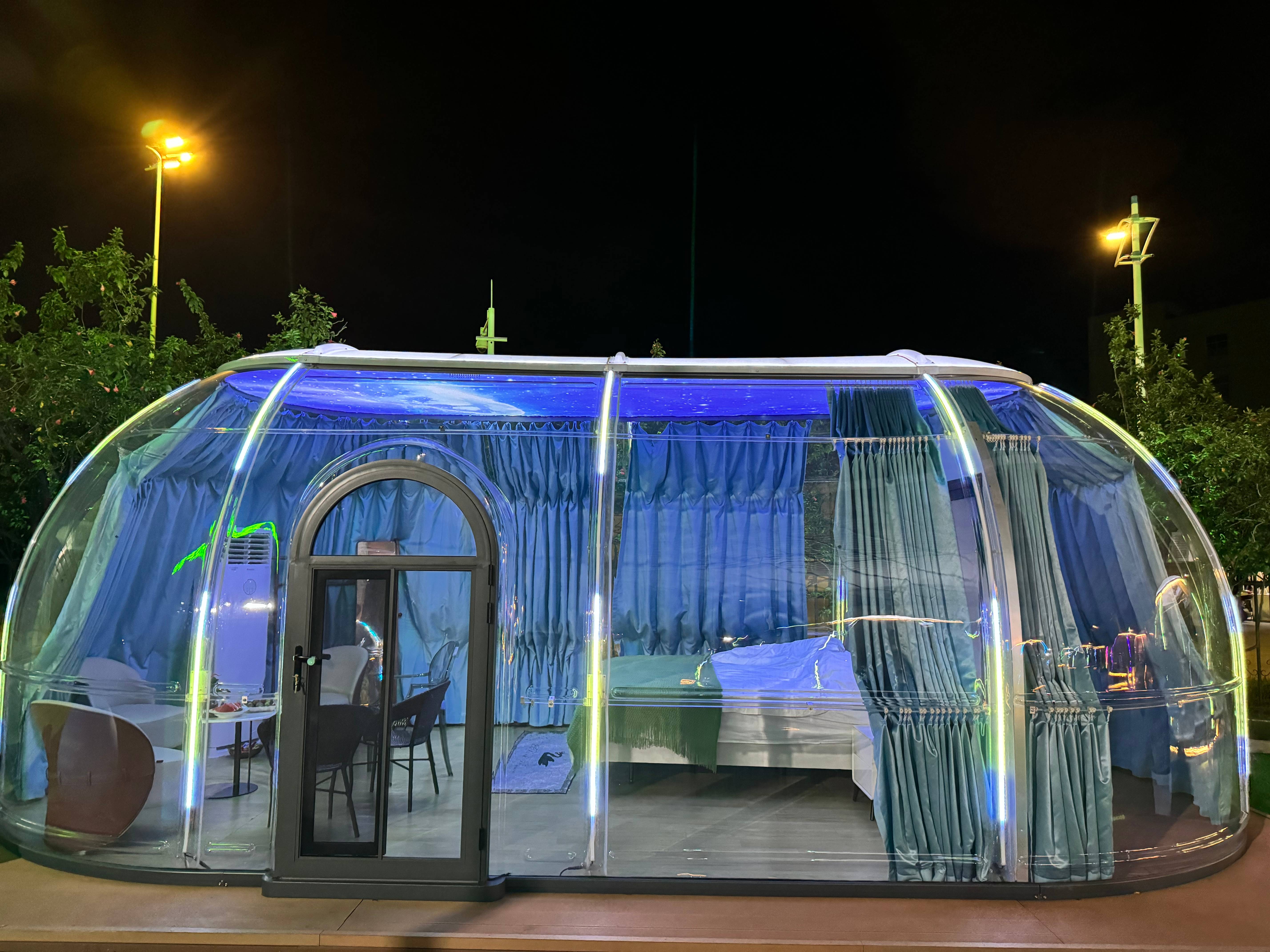 7.8-Meter Transparent Starry P - مراجعة Outdoor Furniture Luxury وسعره