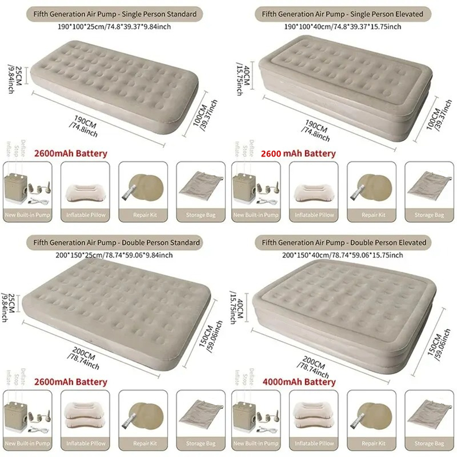Interior Air Mattress Glamping - مراجعة Outdoor Furniture Luxury وسعره