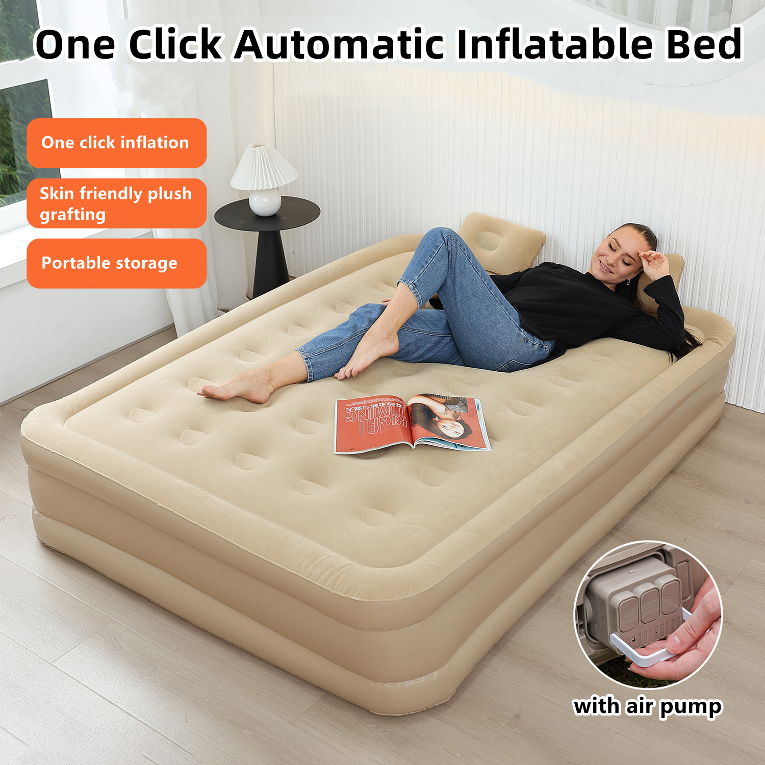 Interior Air Mattress Glamping - مراجعة Outdoor Furniture Luxury وسعره