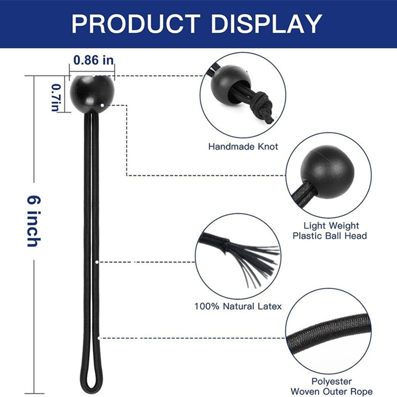 10pcs Outdoor Elastic Ball Rop - مراجعة Outdoor Furniture Rope وسعره