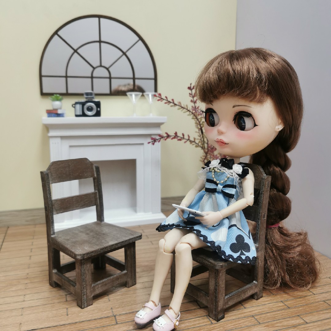 1/6 Doll House Model Furniture - مراجعة Outdoor Furniture Vintage وسعره