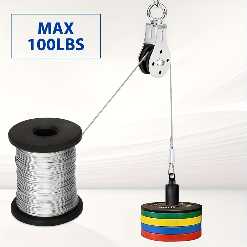 50m/196ft Stainless Steel Wire - مراجعة Outdoor Furniture Rope وسعره