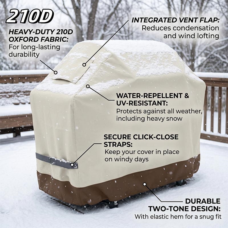 210D BBQ Beige Barbecue Grill  - مراجعة Outdoor Furniture Philippines وسعره