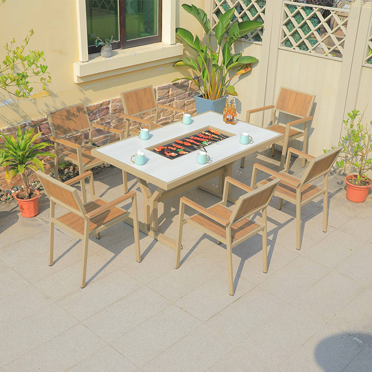 Hot Sale Cast Aluminum Fire Pi - مراجعة Outdoor Furniture For Sale وسعره