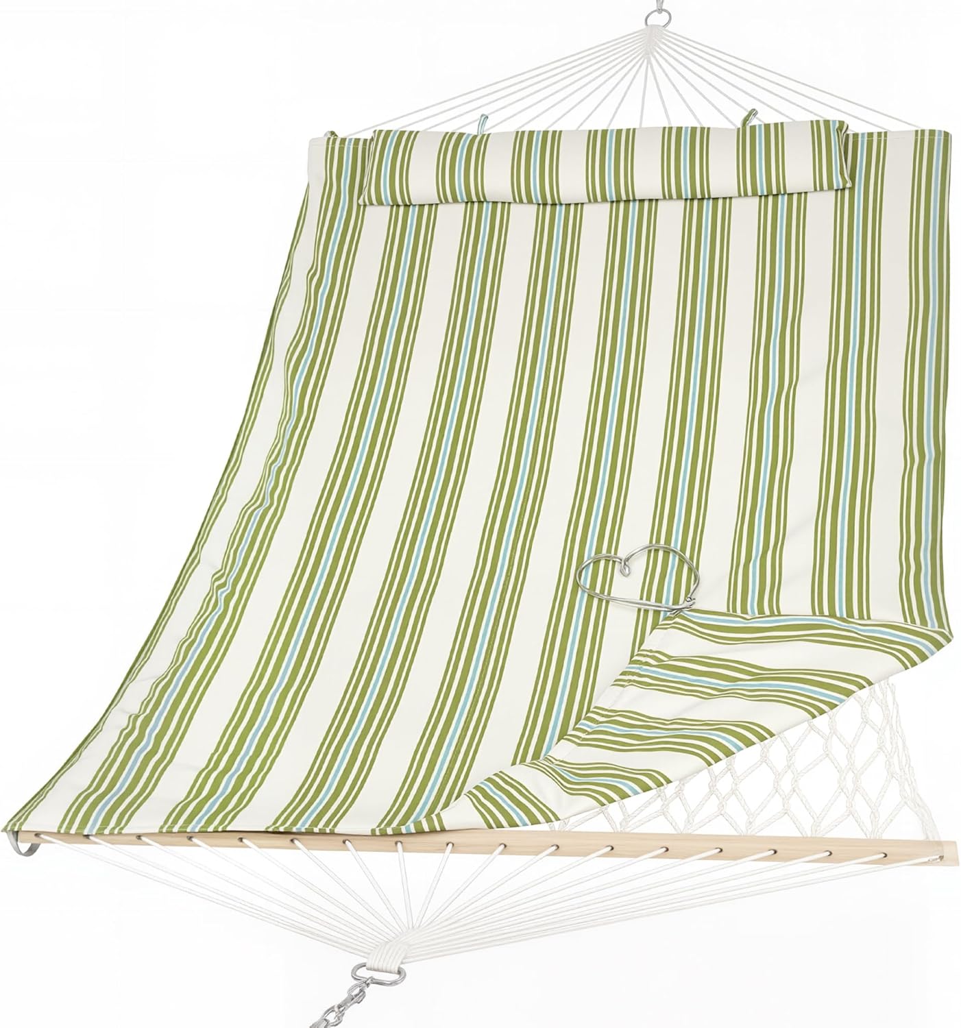 Portable 2 Person Hammock with - مراجعة Outdoor Furniture Green وسعره