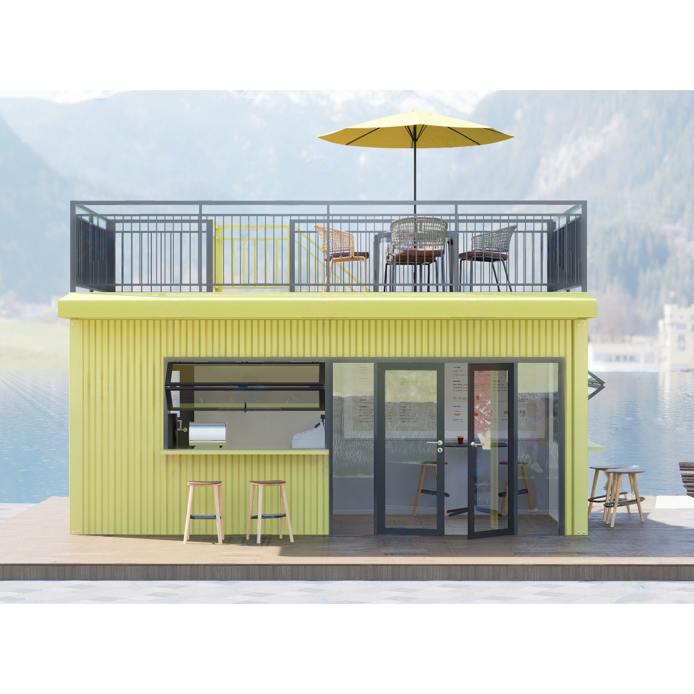 Container House 2 3 Bedrooms L - مراجعة Outdoor Furniture Luxury وسعره