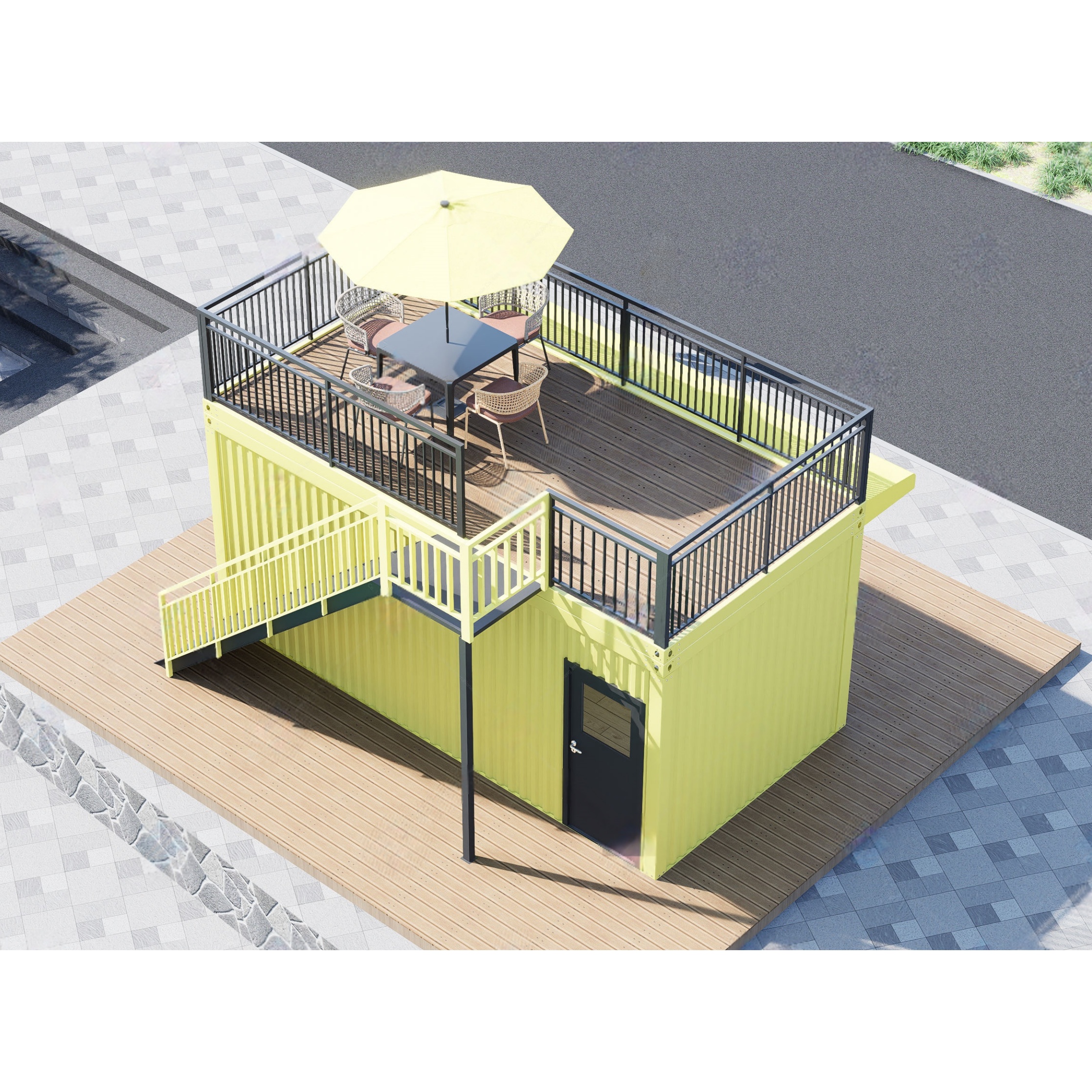Container House 2 3 Bedrooms L - مراجعة Outdoor Furniture Luxury وسعره