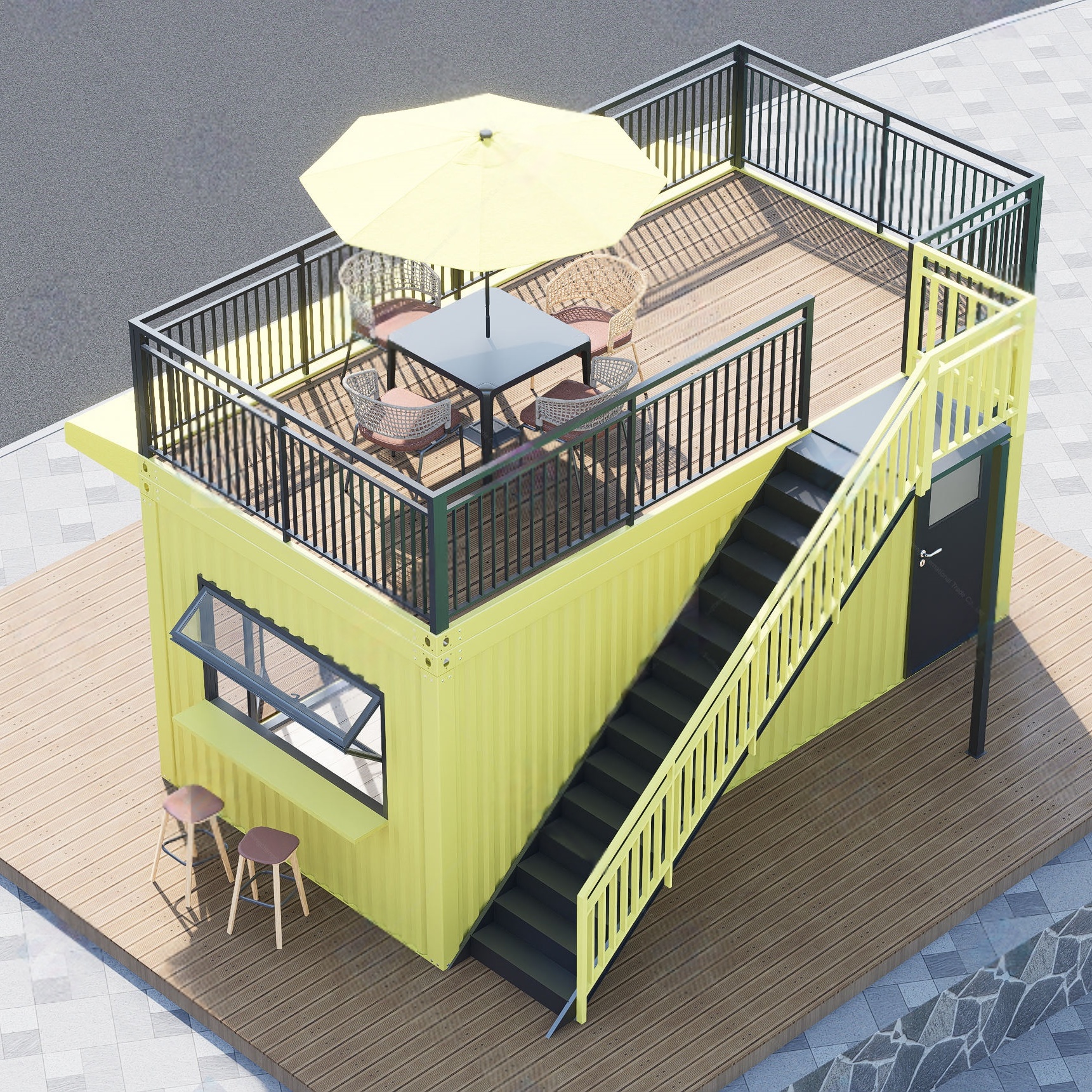 Container House 2 3 Bedrooms L - مراجعة Outdoor Furniture Luxury وسعره