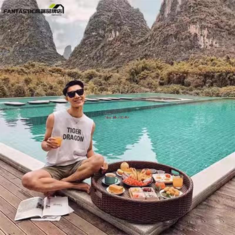 Swimming Pool Floating Rattan  - مراجعة Outdoor Furniture In Bali وسعره