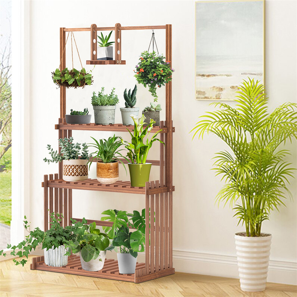 Heavy Duty Hanging Plant Stand - مراجعة Outdoor Furniture Luxury وسعره