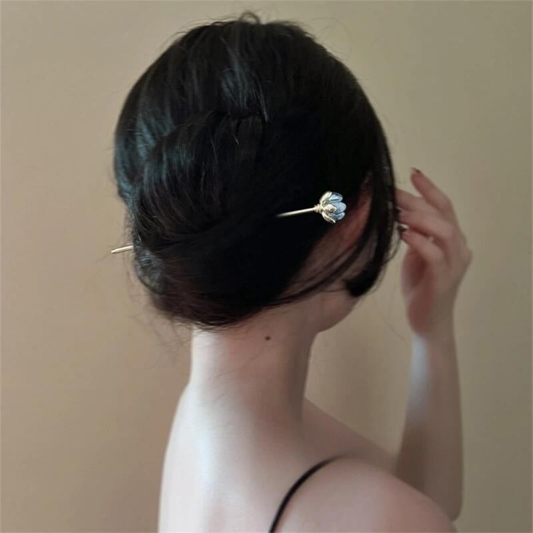 Blue Flower Hairpin, Daily Hai - مراجعة Outdoor Furniture Decor وسعره