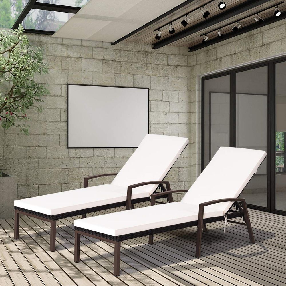 Set of 2 Patio Furniture Outdo - مراجعة Outdoor Furniture No Cushions وسعره