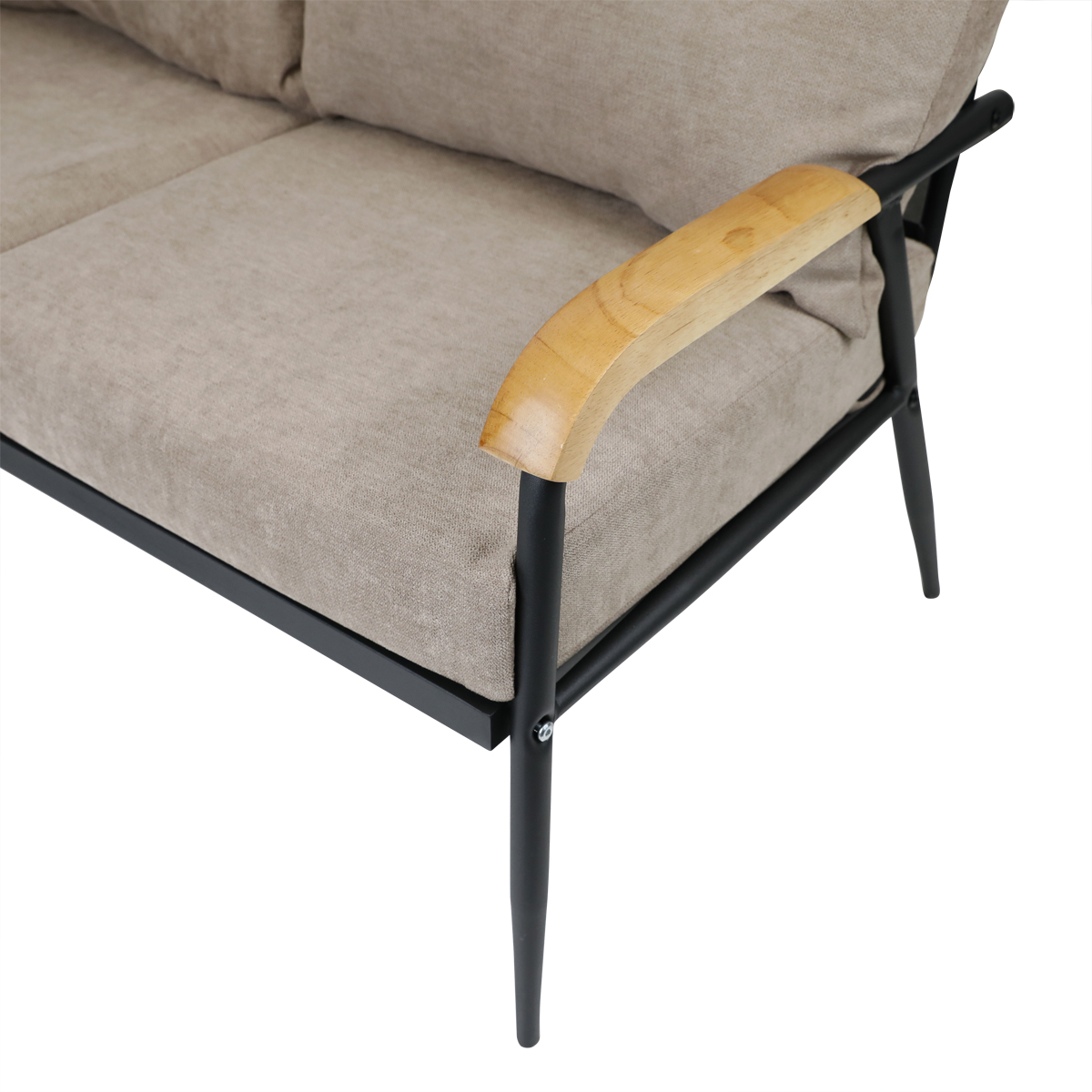 #2 Seat Fabric Outdoor Set Met - مراجعة Outdoor Furniture For Sale وسعره