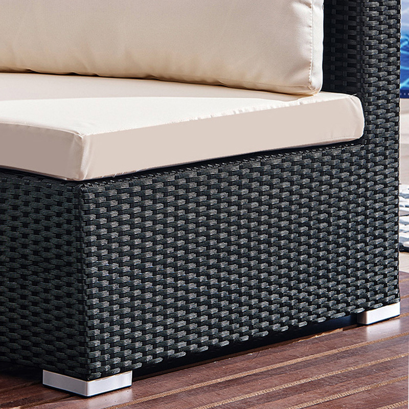 Round rattan sofa Outdoor ratt - مراجعة Outdoor Furniture Luxury وسعره