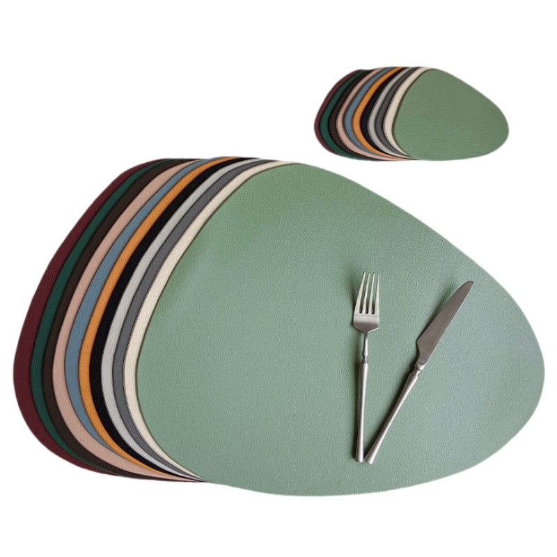 1/6/10sets Dining Table Placem - مراجعة Outdoor Furniture Green وسعره