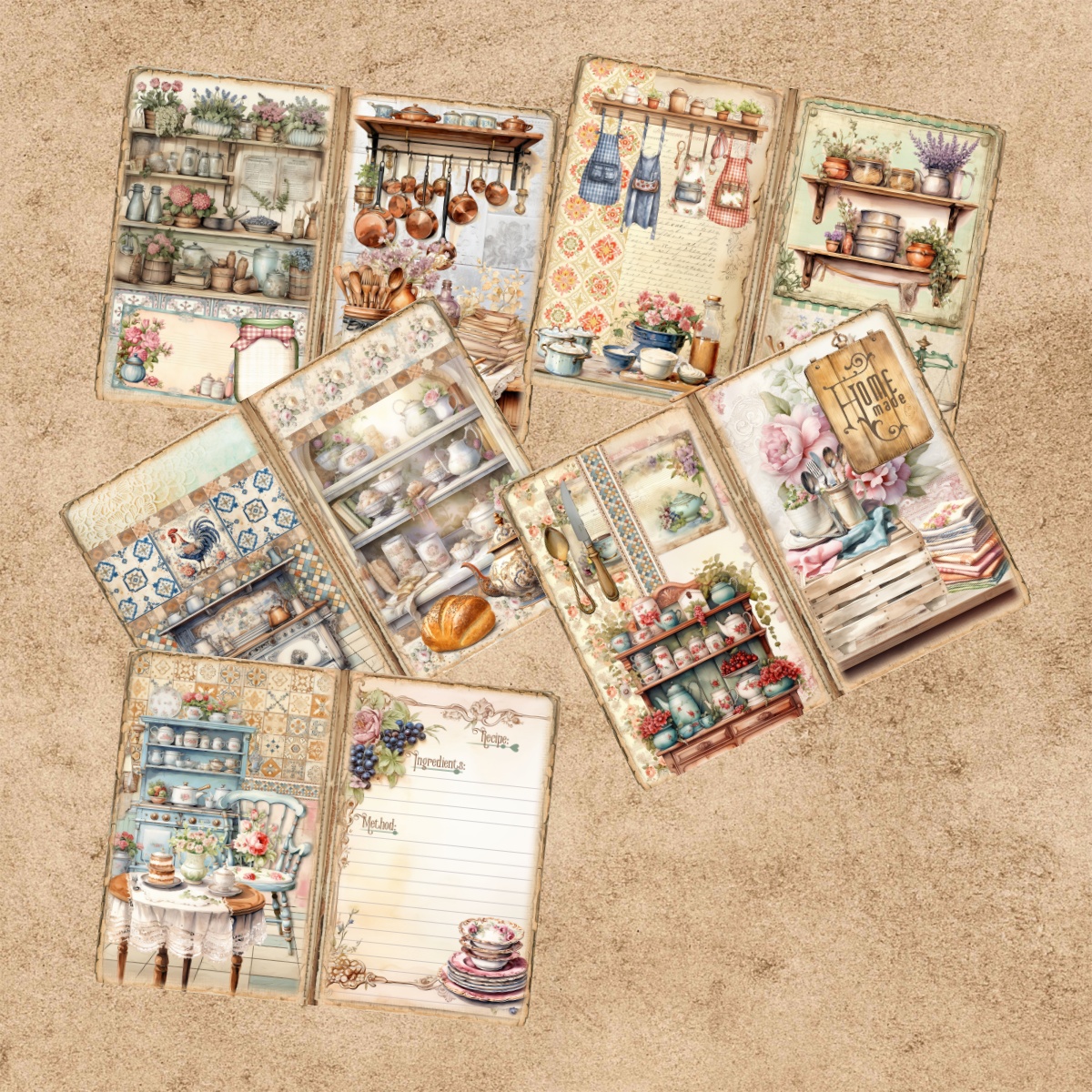 10 Sheets A5 Size Retro Cabine - مراجعة Outdoor Furniture Vintage وسعره