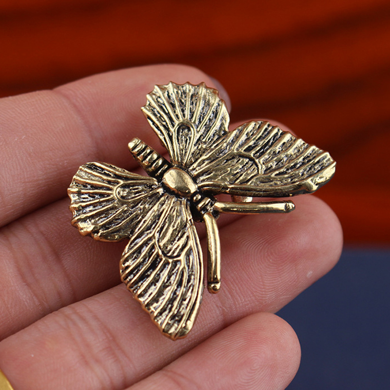 Brass Butterfly Statue, Insect - مراجعة Outdoor Furniture Vintage وسعره
