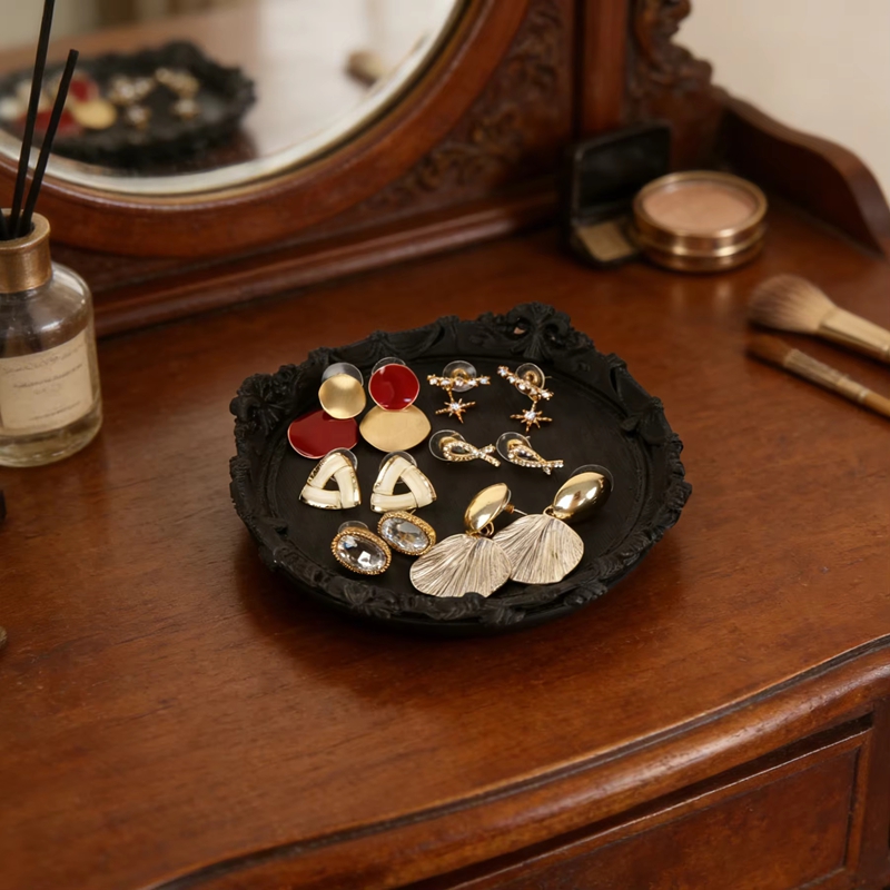 Baroque Gothic Carved Jewelry  - مراجعة Outdoor Furniture Vintage وسعره