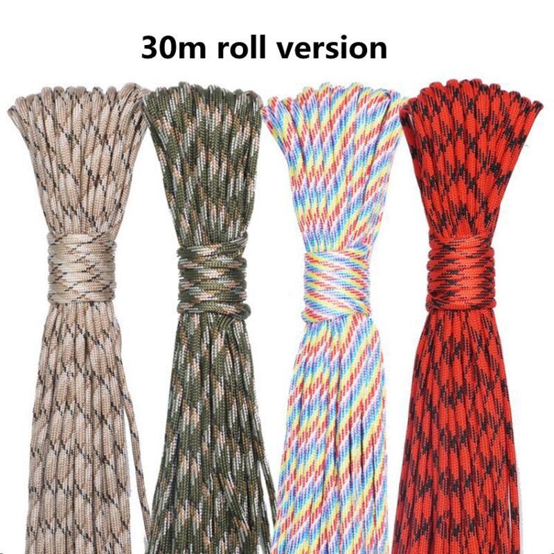 5M/15M/30M 7-Core 550 Paracord - مراجعة Outdoor Furniture Rope وسعره