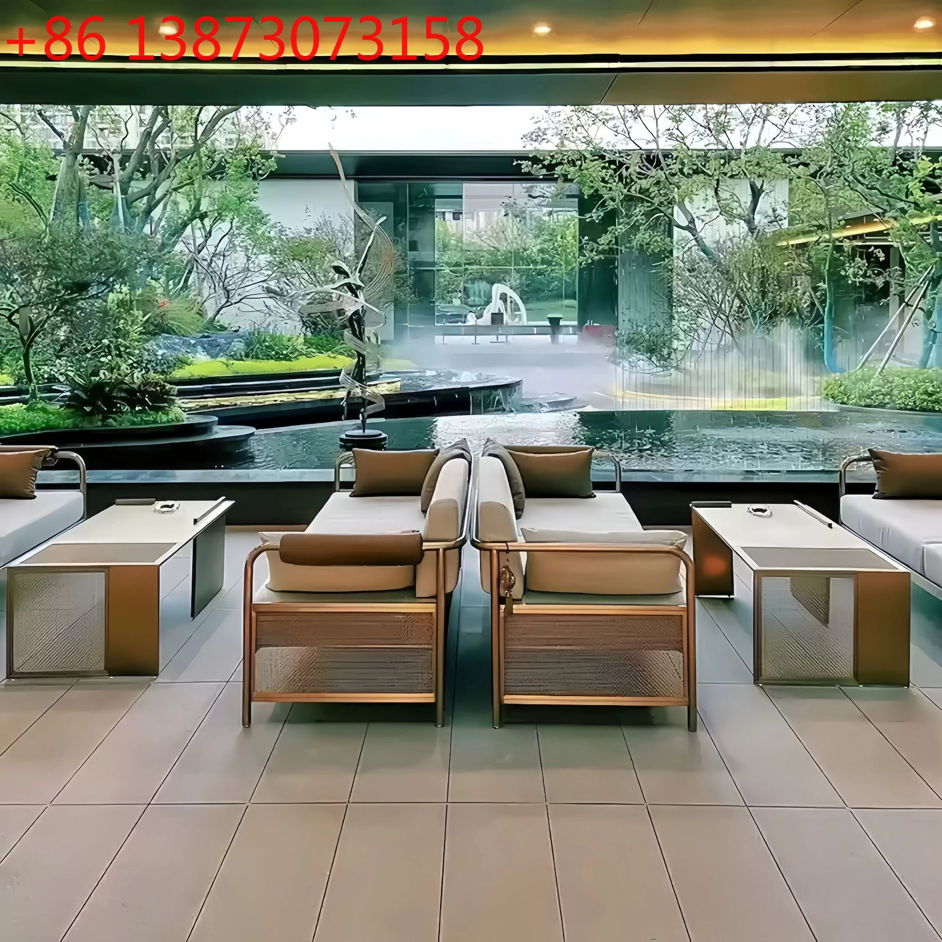 Outdoor stainless steel sofa,  - مراجعة Outdoor Furniture For Sale وسعره
