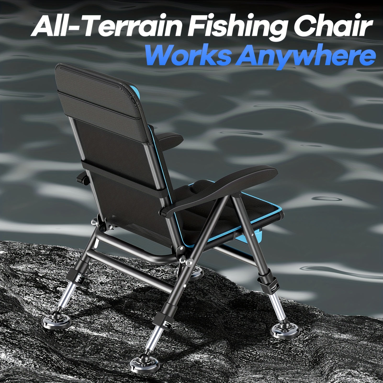 Yuzhiyuan outdoor fishing chai - مراجعة Outdoor Furniture No Cushions وسعره