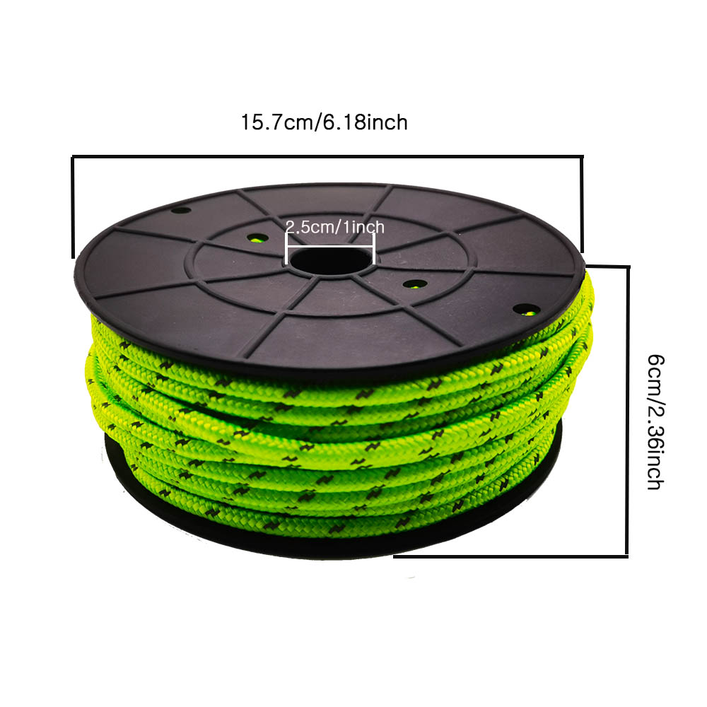30M Reflective Paracord 6mm Pa - مراجعة Outdoor Furniture Rope وسعره