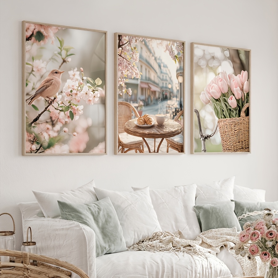 3pcs/set Romantic Paris Street - مراجعة Outdoor Furniture Decor وسعره