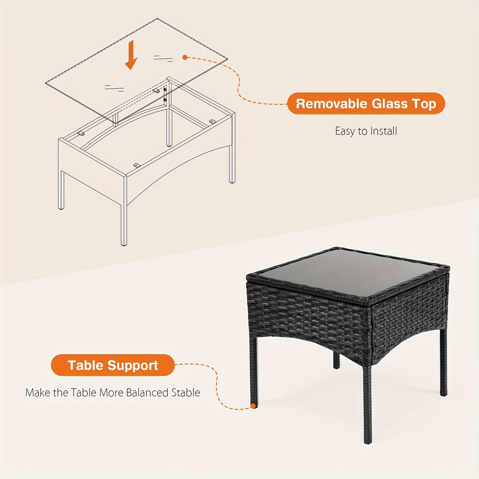 Outdoor Patio Furniture Set, 3 - مراجعة Outdoor Furniture Green وسعره