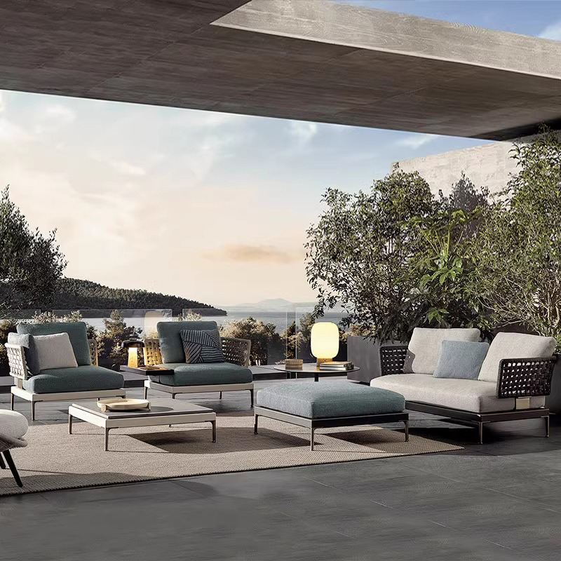 Outdoor Rattan Garden Furnitur - مراجعة Outdoor Furniture No Cushions وسعره
