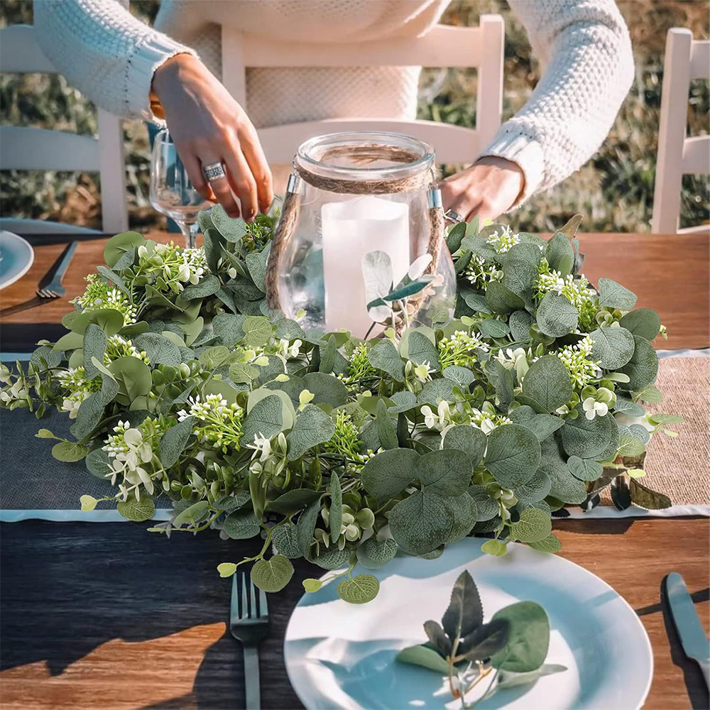 Artificial Eucalyptus Garland  - مراجعة Outdoor Furniture Sale وسعره