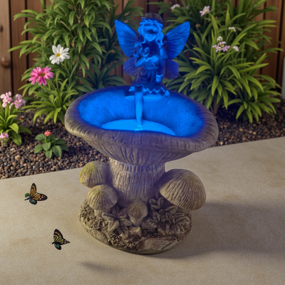 Creative Flower Fairy Solar Ni - مراجعة Outdoor Furniture Decor وسعره