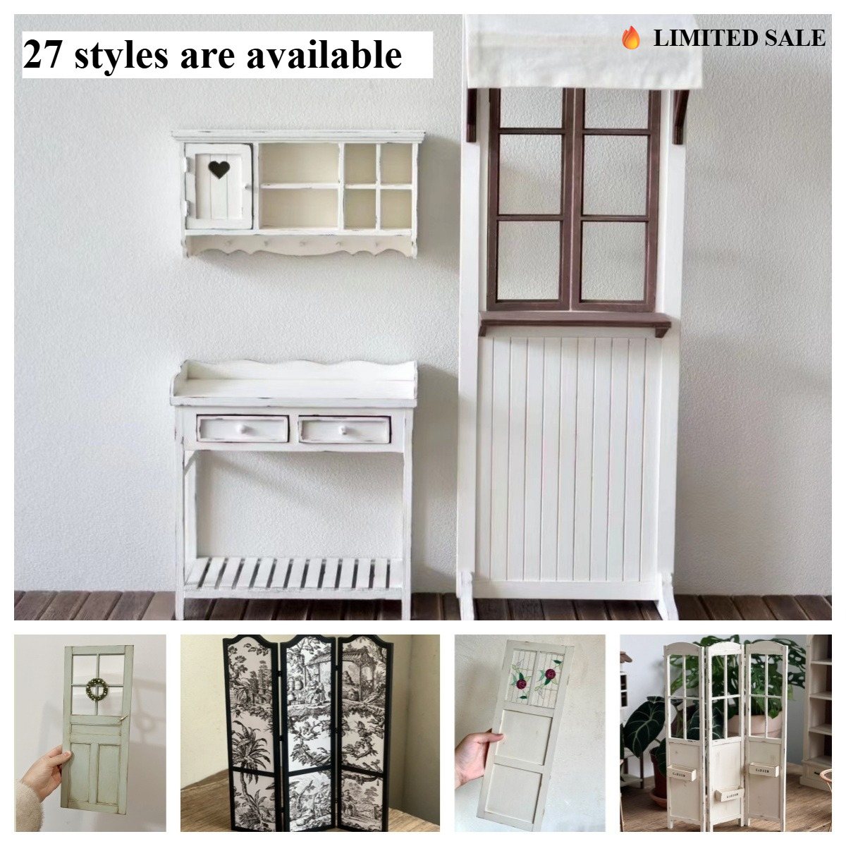 Rustic Miniature Room Divider  - مراجعة Outdoor Furniture Vintage وسعره