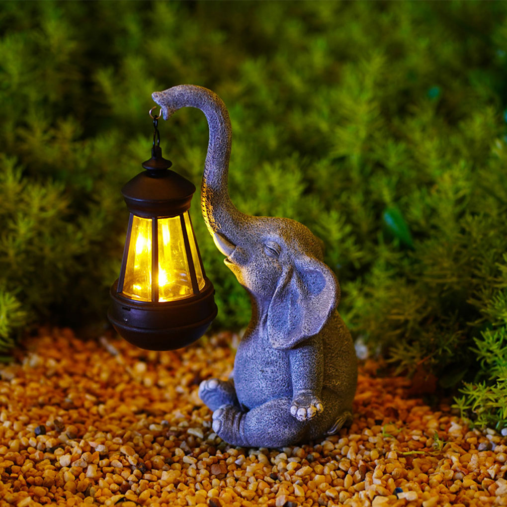 Resin Elephant Statue Ornament - مراجعة Outdoor Furniture Decor وسعره