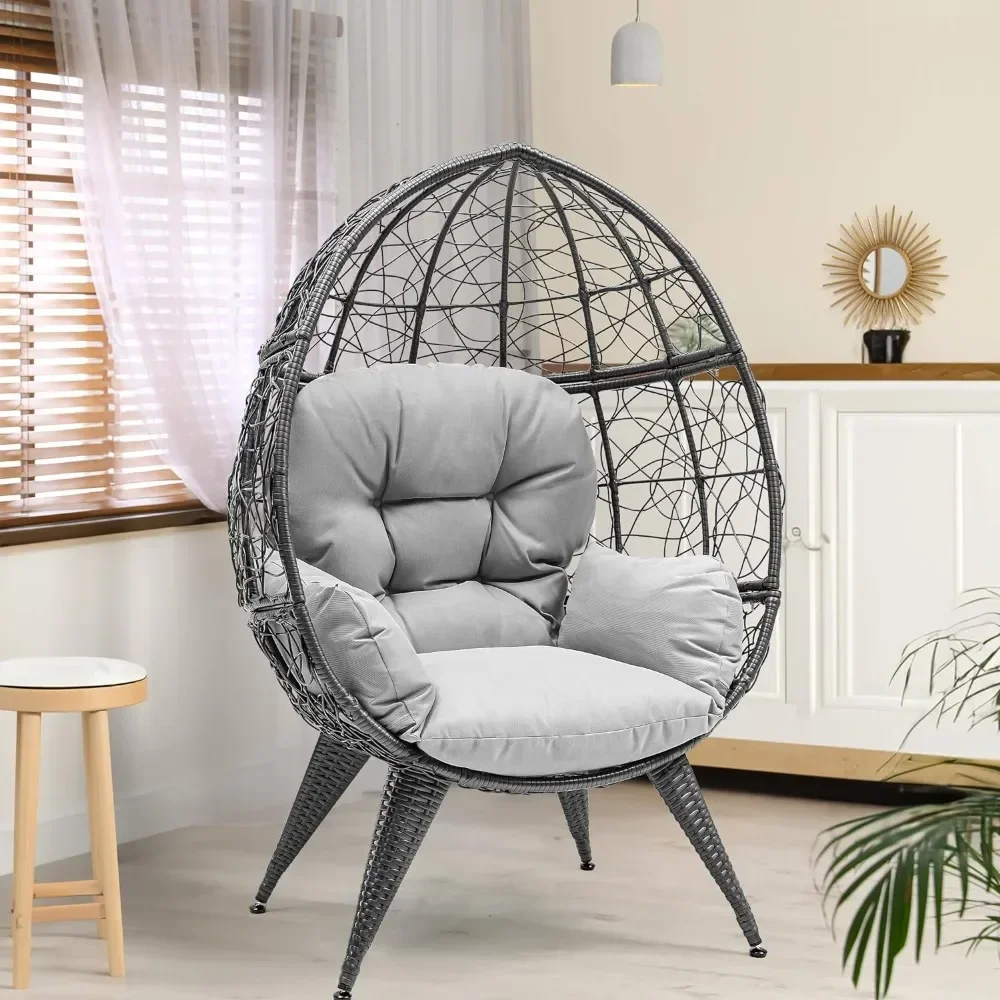 v Hanging Egg Chair, Hammock E - مراجعة Outdoor Furniture No Cushions وسعره