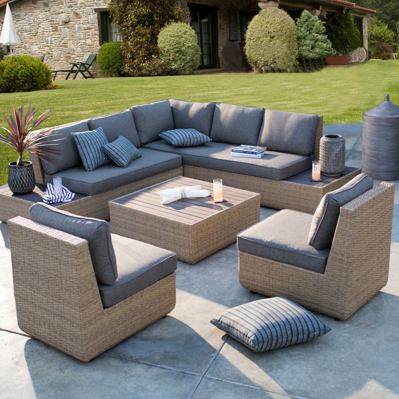 Outdoor Sofa Courtyard Rattan  - مراجعة Outdoor Furniture For Sale وسعره