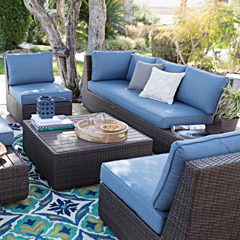 Outdoor Sofa Courtyard Rattan  - مراجعة Outdoor Furniture For Sale وسعره