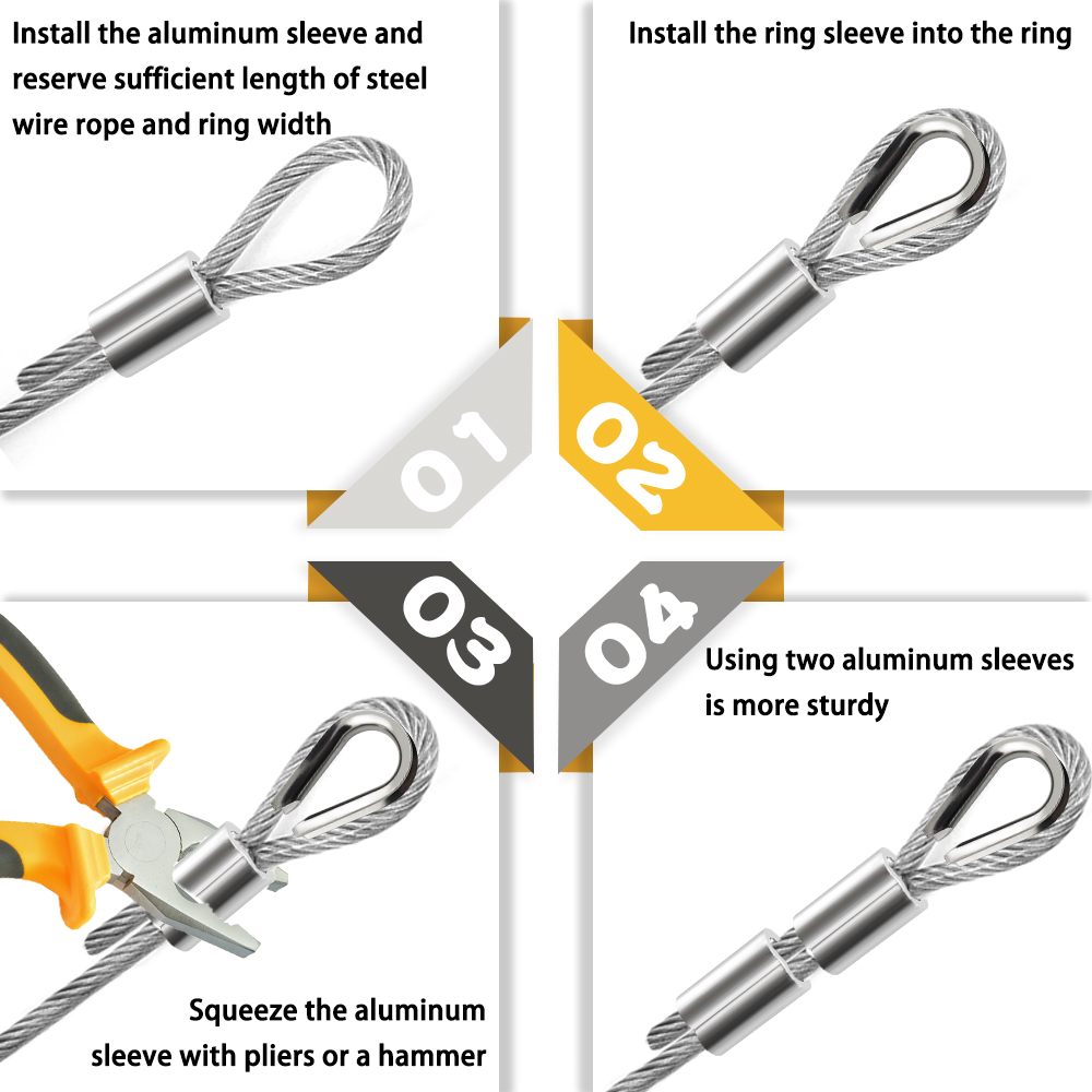 10-25M Steel Wire Rope Stainle - مراجعة Outdoor Furniture Rope وسعره