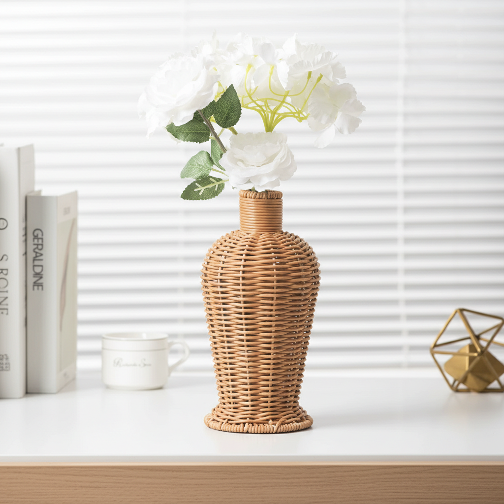 Plastic Rattan Weave Vase Hand - مراجعة Outdoor Furniture Sale وسعره