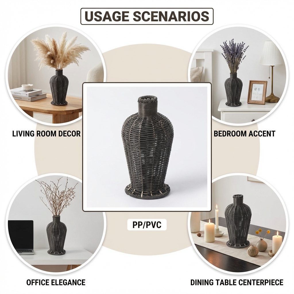 Plastic Rattan Weave Vase Hand - مراجعة Outdoor Furniture Sale وسعره