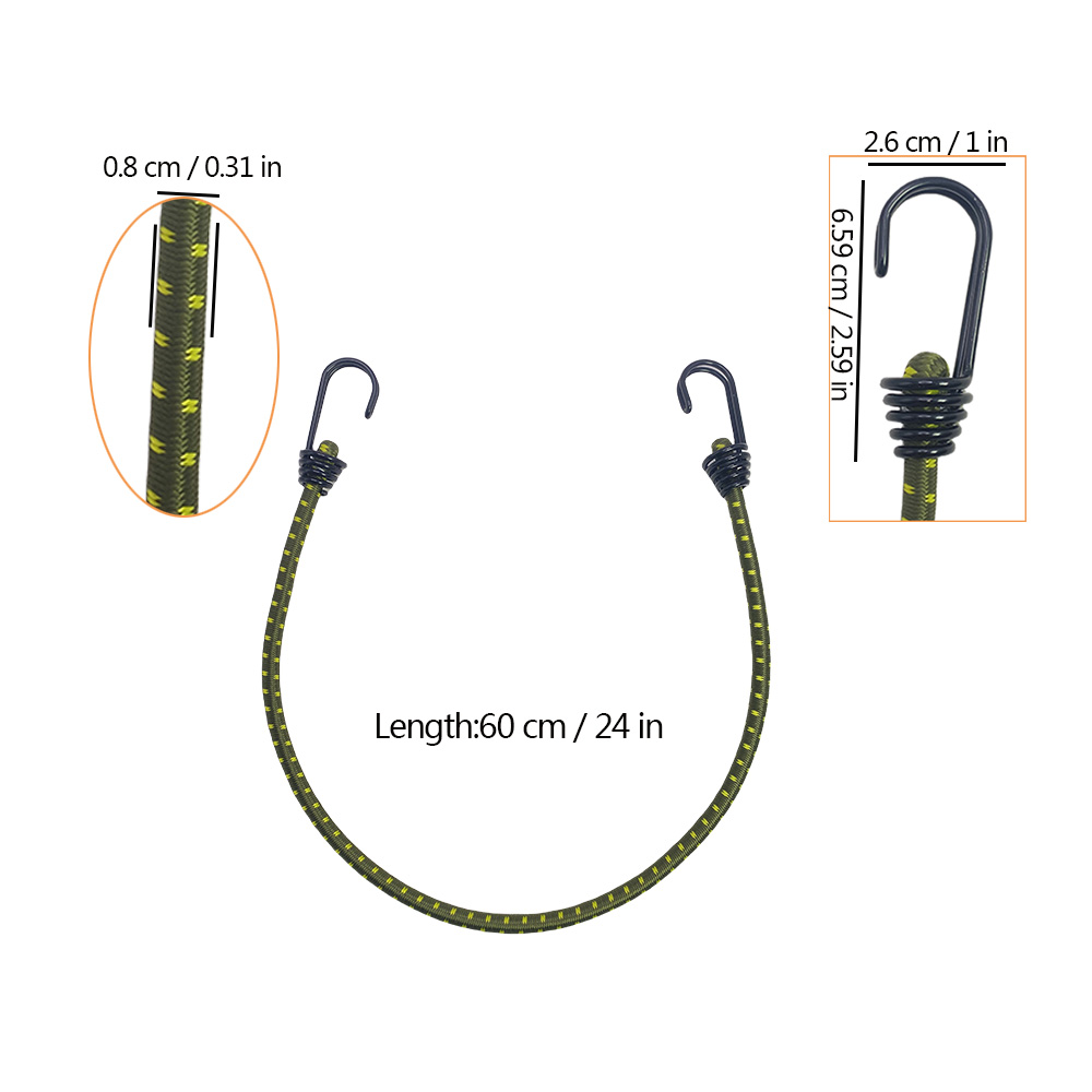 4pcs/set Thickened Elastic Ban - مراجعة Outdoor Furniture Rope وسعره