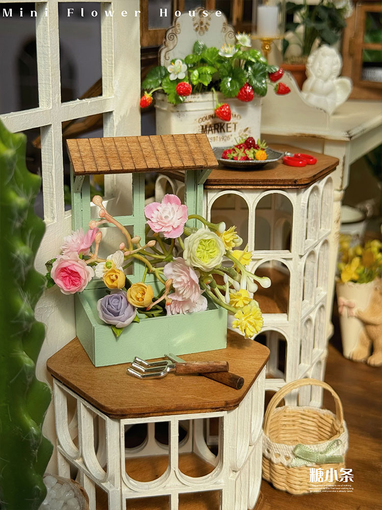 Doll House Miniature Garden Ac - مراجعة Outdoor Furniture Vintage وسعره