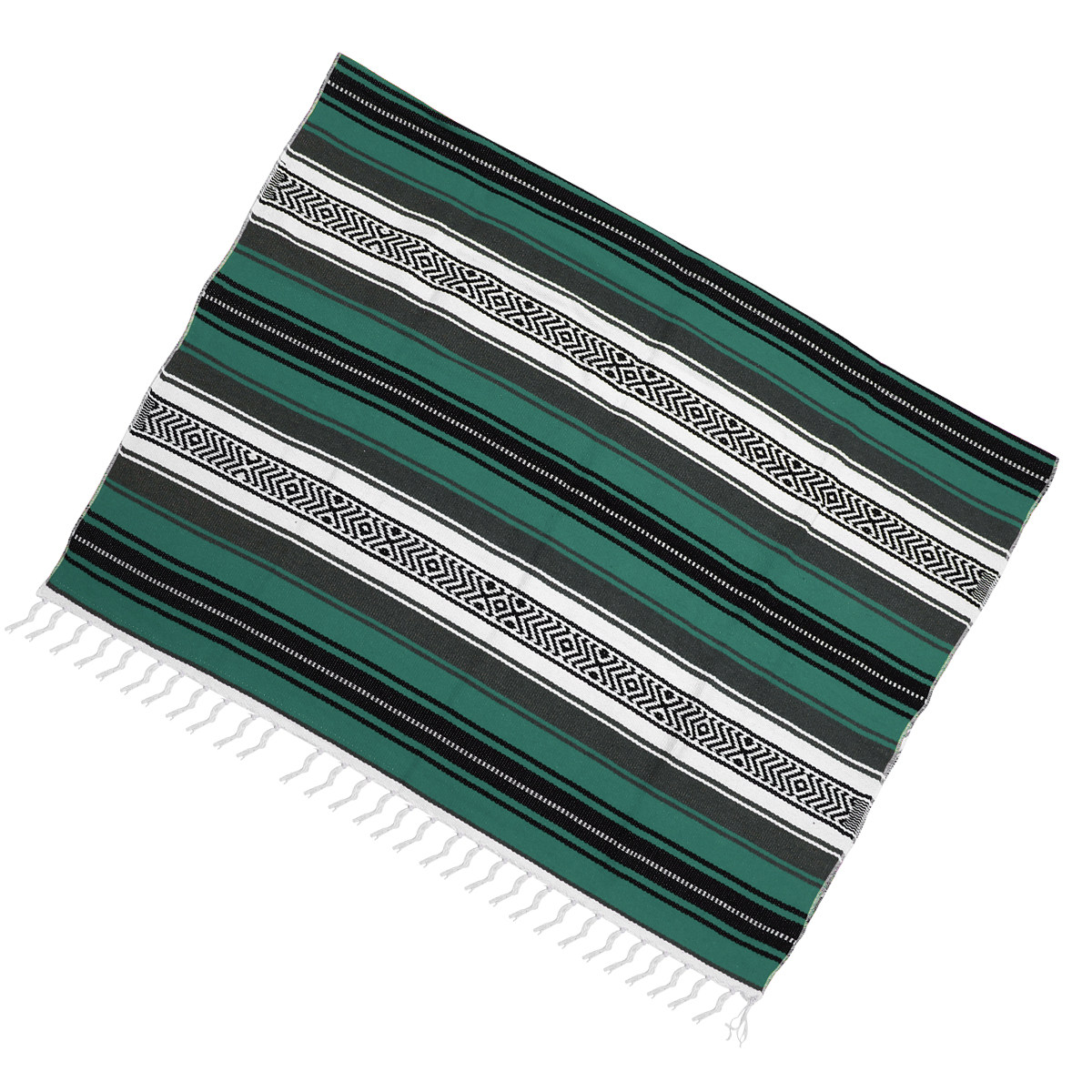 Mexican Blanket Green 130x180c - مراجعة Outdoor Furniture Green وسعره